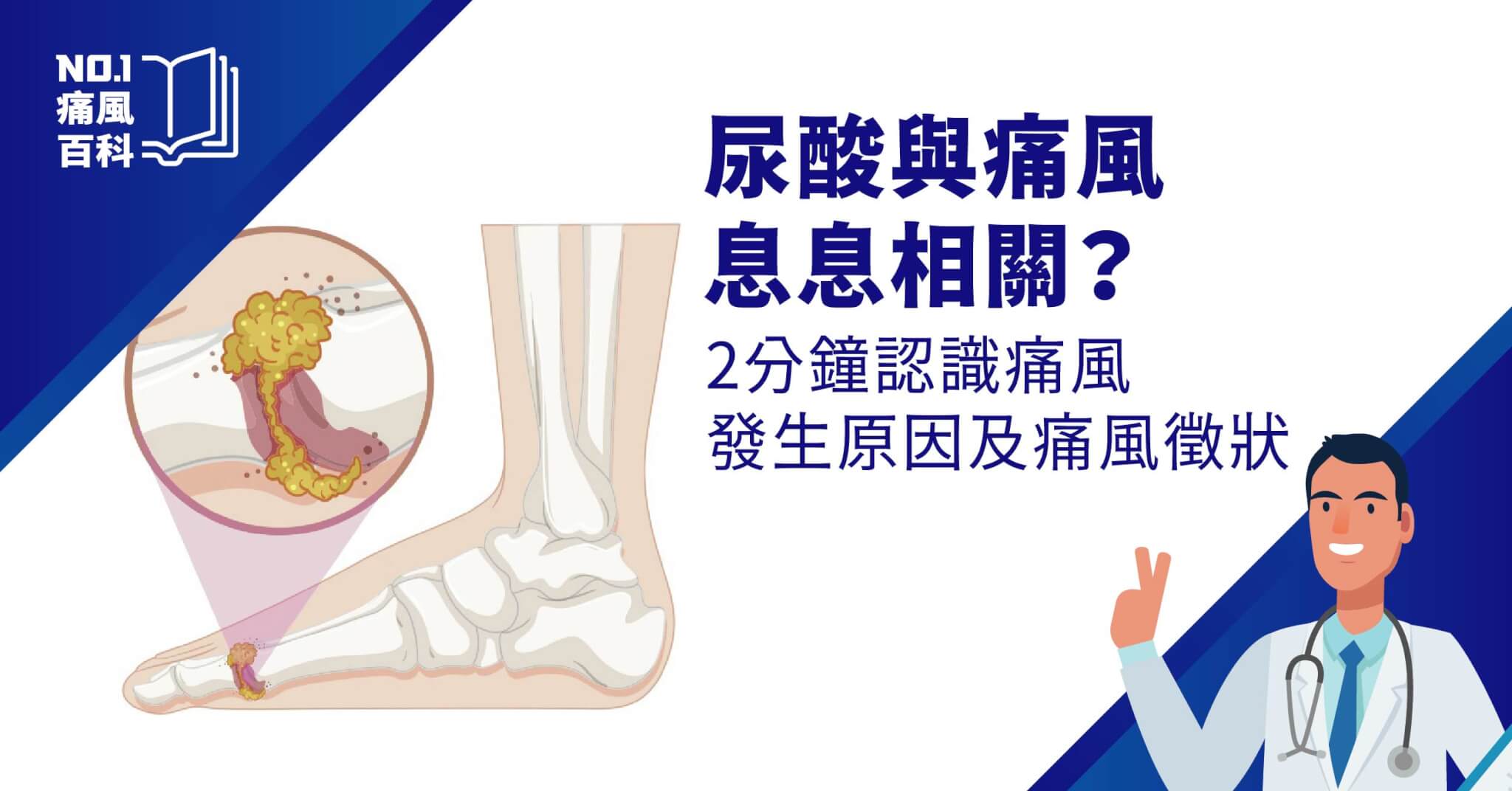 尿酸與痛風的關係