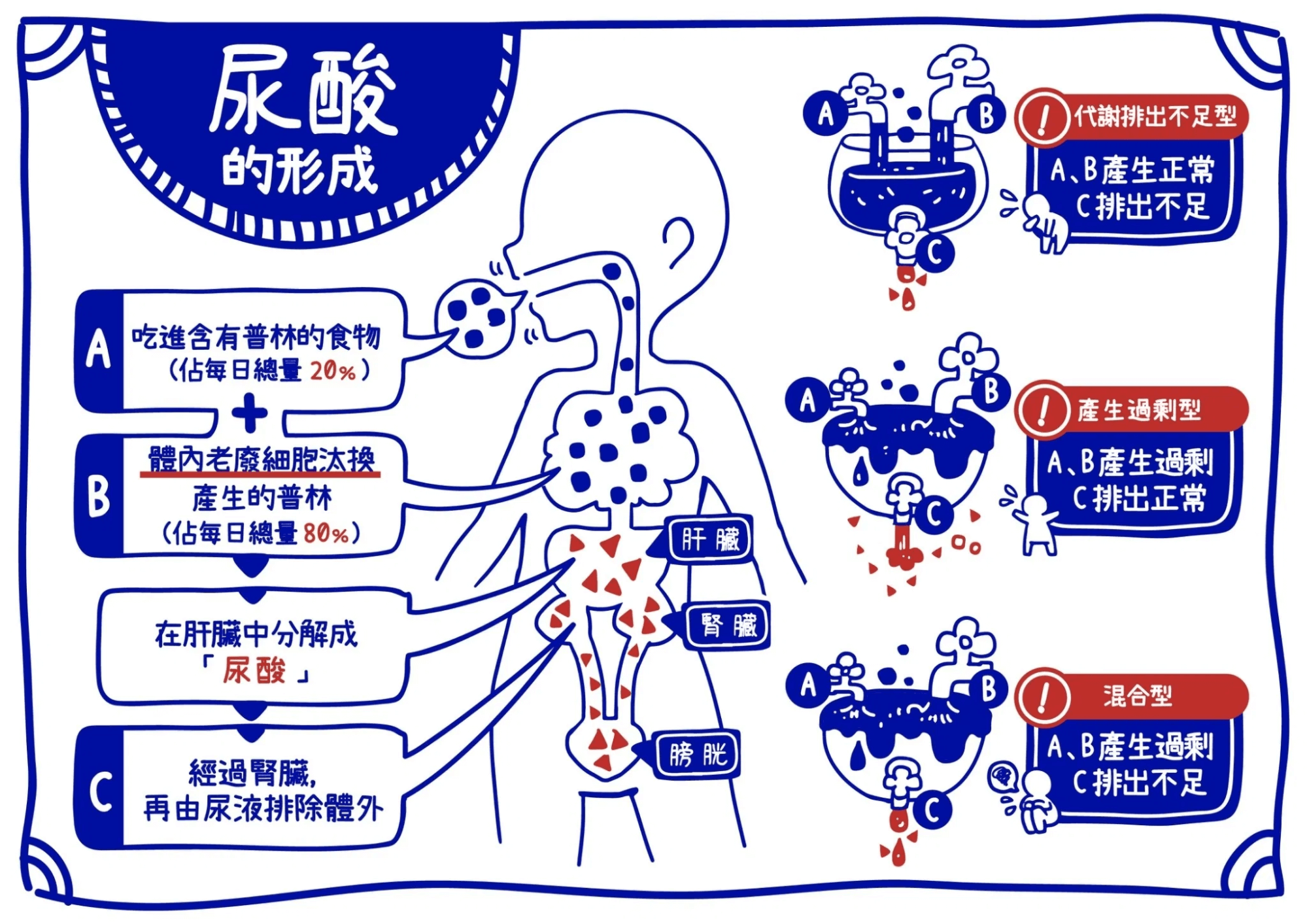 普林 尿酸